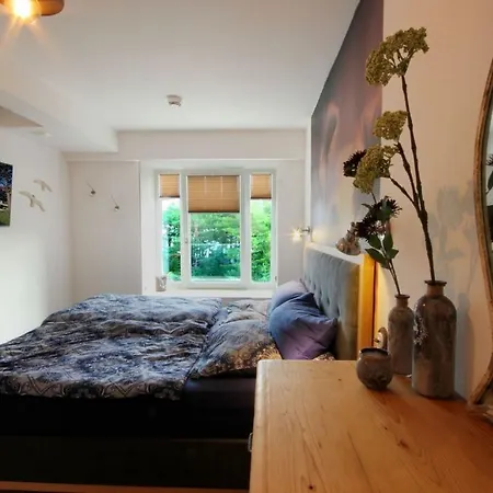 Prora - Moderne Mit Balkon, Strandkorb Am Und Gemeinschaftssauna - Njoerd Apartment *